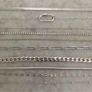 Plus Size Silver Jewelry Bundle